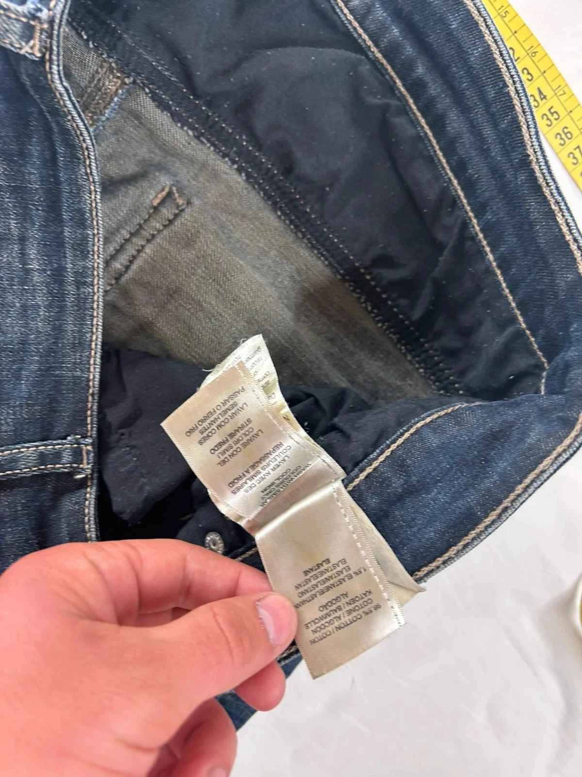 Marineblauwe kaporal jeans w32 l34 vintage stijl y2k – photo 15